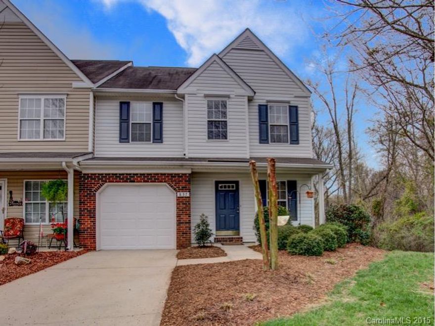 Beautiful setting at back of community overlooking wooded area.  Privacy & Peaceful days await you. Looking for plenty of space w/ low maintenance? Found it. Large kitchen, master on the main level & open great room opens up to newly stained deck w/your lovely view.  Up features loft, 2 BRs & storage.  Downstairs creates many possibilities w/large bonus rm attaching to BR w/bath possible 2nd master quarters.  Spacious laundry area w/storage/craft area+. $2K Flooring Allowance w/acceptable offer.