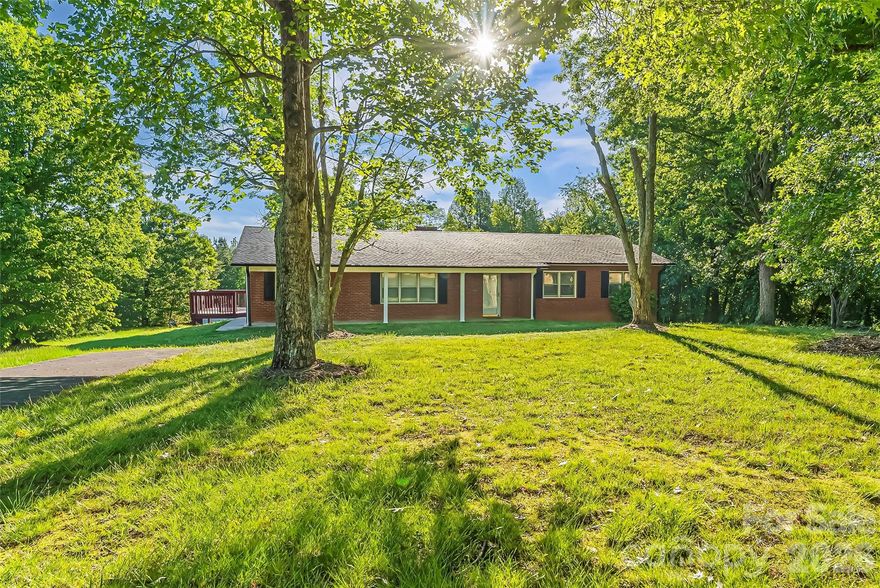 Welcome to peaceful country living in Vale! This charming 3-bedroom, 2-bath home offers the perfect blend of comfort, space, and privacy on over 6 beautiful acres — all with no city taxes. Freshly painted and move-in ready, the home features a spacious kitchen with ample cabinet and counter space, ideal for both everyday living and entertaining.

Enjoy a warm and inviting layout filled with natural light and comfortable living areas throughout. Step outside to relax or entertain on the back deck overlooking the above-ground pool — the perfect spot to unwind and enjoy the peaceful surroundings and expansive property.

Additional features include a built-in generator for added peace of mind and an unfinished basement offering plenty of storage space with endless potential for a workshop, hobby area, or future expansion.

With nearly 6.2 acres, there is plenty of room for recreation, gardening, animals, or simply enjoying the outdoors and privacy this property provides. Situated on scenic Lynn Mountain Road, this home offers a rare opportunity to enjoy country living while still being conveniently located to Hickory, Lincolnton, and surrounding areas. Whether you're looking for your first home, a mini homestead, or a private retreat, this property is a must-see!