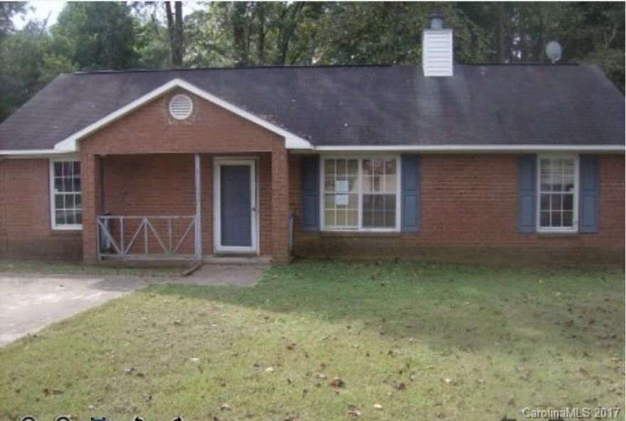 Single family ranch 3BR/2BA, starter home close to interstate with an open floor plan.