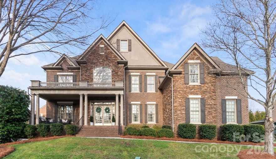 Welcome to this stunning home designed for both comfort and unforgettable entertaining. Greeted by huge covered front porch for morning coffee or evening gatherings. Grand two-story foyer with dramatic double staircase. Enjoy multiple functional rooms with ease of flow. Perfect office space or flex room on main with built-ins. Heart of the home features a kitchen with freshly painted cabinets, SS appliances, granite counter tops ample counter space and nice sized pantry. The large living room with two story-ceiling perfect for gathering, while cozy family room space is complete with fireplace and a view of the outdoors.  Updated lighting throughout including exterior. Spacious main-level primary bedroom offers privacy, two generous closet spaces and en-suite with freshly painted cabinets. New refrigerator 2025, new dishwasher 2023. Newly added hardwoods on second rear staircase and upstairs hallway. Upstairs you will find three additional bedrooms, each well-sized, and two full baths. Versatile bonus room ideal for a media room, playroom, or home gym.  Huge walk-in attic storage. Private fully fenced backyard with mature landscape, paver patio and fire pit off covered porch. Sought after schools located within a community offering loads of amenities including Business Center, Club House, Dog Park, Fitness Center, Game Court, Outdoor Pool, Picnic Area, Playground, Pond, Recreation Area, Sidewalks, Street Lights, Tennis Court(s), Walking Trails, this home combines grand scale with thoughtful functionality.  Close to vibrant downtown Waxhaw, minutes from Waverly and 485.