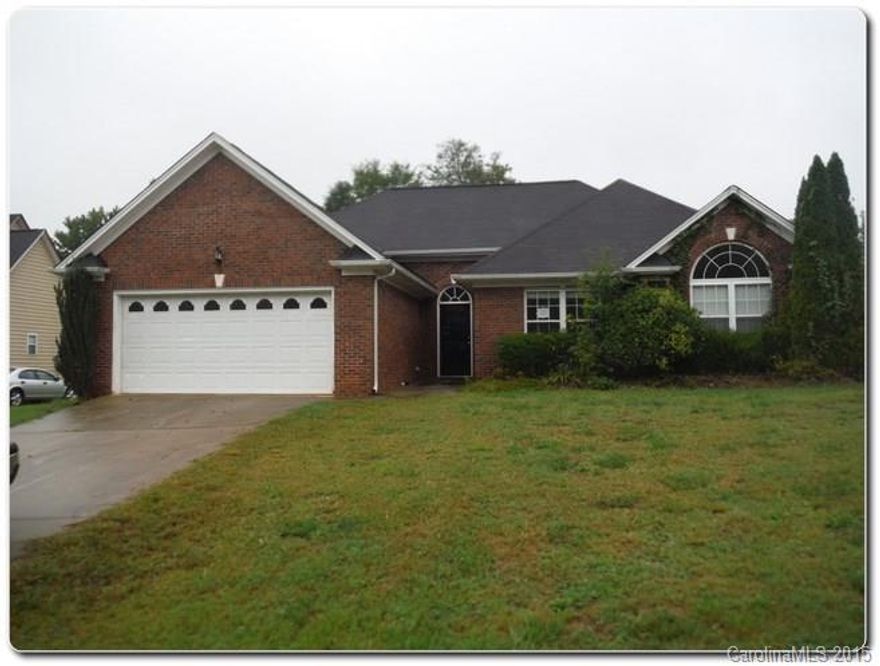 Beautiful ranch brick home located in Wild Wing neighborhood! 3 spacious bedrooms with lots of closet space and 2 full bathrooms. Greatroom with fireplace. Formal dining room. Master bedroom suite features try ceiling and large walk in closet. 2 Car garage. Located on a large corner lot! Perfect opportunity to add your personal touch!