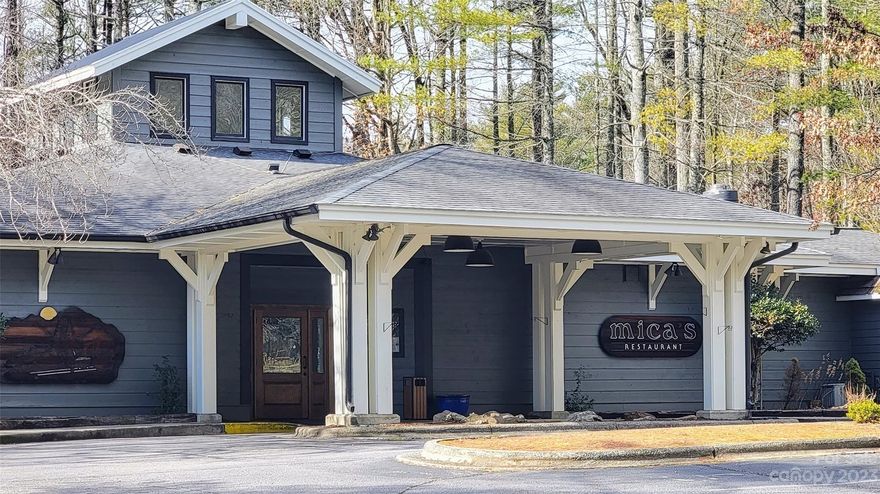 Once in a lifetime opportunity--Your chance to own a profitable area legacy: Mica's Restaurant. Incredible business & property now available in heart of Sapphire Valley Resort, well known Mica's Restaurant & property for sale with seating in the indoor dining area for 100 people, seating in the bar for 50 people, and seating in the incredible new outdoor pavilion and deck with seating for another 150 people. This strong business has been the most consistent restaurant and bar in the area for decades. Recently completely remodeled, including new granite bar counter. Come take over an area legacy!! All inventory and restaurant equipment included.