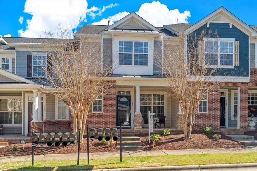 Interior unit townhome meticulously maintained!  Two primary suites on second floor and open floorplan downstairs with large, eat in kitchen!  No rental cap in neighborhood! Professional measurements being done this Friday and pictures done Monday!