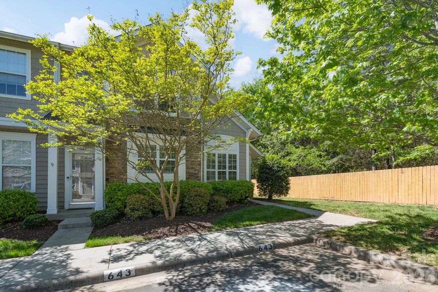 Welcome to this beautifully updated end-unit townhome! Enjoy the ease of main-level living with a spacious primary suite on the main floor. The interior features durable and modern LVP flooring throughout, perfect for both comfort and low maintenance. New windows fill the home with light and enhance energy efficiency, Freshly painted throughout, this home offers a bright and modern feel from the moment you walk in. The kitchen features elegant granite countertops. With a clean, refreshed interior and quality finishes, this townhome is move-in ready. Excellent amenities include clubhouse and beautiful outdoor pool. A rare opportunity for quality and convenience in one perfect package!