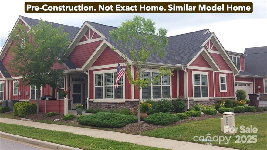 Pre-Construction- Where the Living is Easy. New Construction to begin in Fall of 2025. Time to make your color and finish selections. This is the last new townhome to be built. Enjoy the Award Winning Olmstead townhome with main level living. 2 or 3 bedrooms, den or office, sunroom, 3 full baths, bonus suite over the garage. Generous storage. 2 car garage, plus features like: open great room with vaulted ceiling, large kitchen, laundry room,  pre finished wood flooring, tile, carpet, granite tops, tankless gas water heater, gas fireplace and more. Let the HOA do the yard chores and enjoy the clubhouse, swimming pool, fitness room and community activities. Only 15 Minutes to downtown Asheville but feels like a world away with serene countryside views.  All photos are of similar models.
Proposed exit off I -40 near Liberty Rd to tie into Hwy 19/23, adjacent to the Vistas of Westfield property.