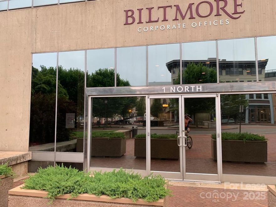 The Biltmore Bldg. offers quality that is nearly unmatched in downtown Asheville.  The property is located in the heart of downtown Asheville surrounded by all the wonderful amenities that Asheville has to offer.  The Building has 24 secure access with a lobby security during business hours.  These suites have high quality finishes with views of downtown and the surrounding mountains.  There are multiple individual suites on the 3rd and 4th floors.  Both floors have a shared kitchenette.