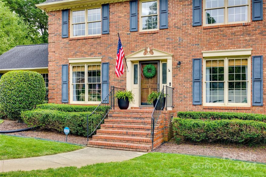 Welcome to 622 Somerset Court, Rock Hill SC! Nestled in the back of a serene cul-de-sac and embraced by lush greenery, this professionally designed home offers the perfect blend of classic elegance and modern comfort. Step inside to find custom built-ins throughout, light white oak-look hardwood floors, and a newly updated kitchen featuring premium finishes. The vaulted primary suite is a true retreat, complete with a custom electric fireplace built-in, while the recently renovated Jack and Jill bath adds a touch of modern convenience and playful whimsy. Enjoy year-round outdoor living on the screened-in porch with a walk-out deck, ideal for entertaining or relaxing in your private oasis. The large two-car garage with newly finished epoxy floors leads to a convenient mudroom and laundry entry, ensuring a seamless transition into the home. And don’t miss the hidden gem—a custom kids’ cave under the stairs, wired for gaming for the perfect little escape.