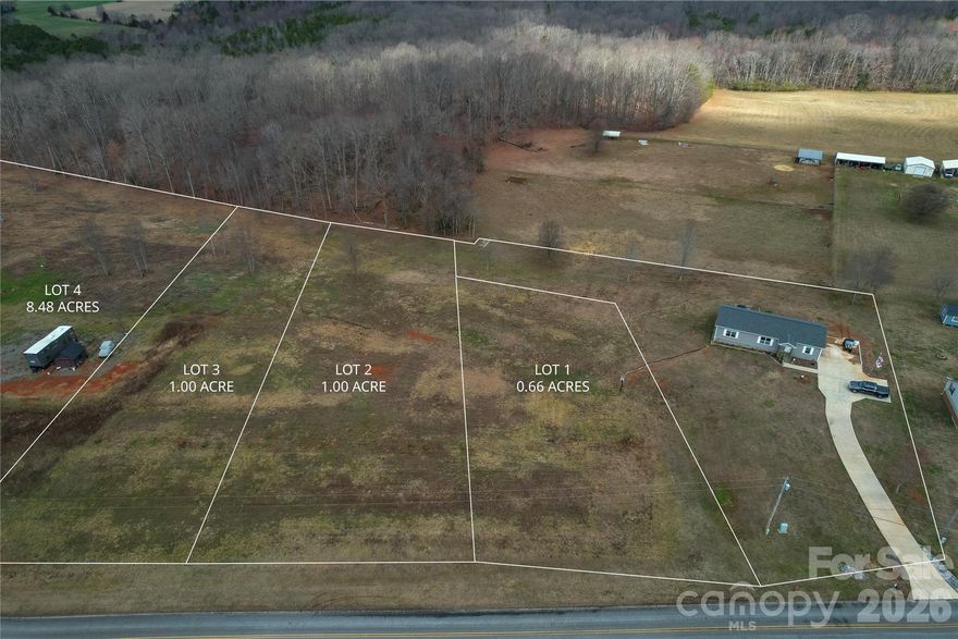 0.98 acre cleared lot on Speaks Rd in Olin, NC. Peaceful country setting with space and privacy. Restrictions: minimum 1,000 sq ft home; lots on Speaks Rd must be at least 0.60 acre. Mobile, modular, and manufactured homes permitted. Additional lots and a parcel over 8 acres also available nearby.
NOTE: Plat references five lots; however, Lot 1 is the owner’s parcel. Only four lots are being offered for sale.