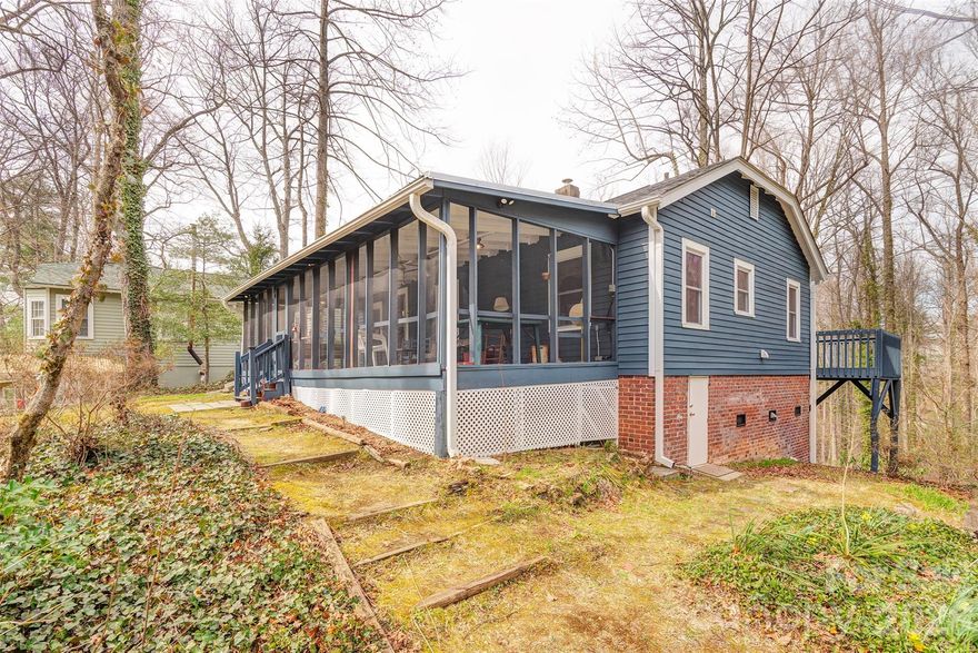Tucked away in the peaceful mountains of Saluda. This charming two-bedroom cabin offers the perfect blend of comfort, privacy, and small-town mountain living. Surrounded by nature, the home features a spacious screened-in back porch—ideal for relaxing with your morning coffee, enjoying cool mountain breezes, or unwinding after a day of exploring the area.  Inside, the cozy layout provides comfortable living space with two bedrooms, making it a perfect retreat or a weekend getaway and enjoy the mountain living. This home and lot also include an extra lot next door. This semi private backyard offers a quiet setting with plenty of room to enjoy the outdoors.  Close to the small charming town of Saluda.