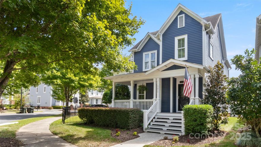 Feel at home the moment you step onto this charming front porch. The main level features hardwood floors, a dedicated dining room, and a cozy living room with a gas fireplace that is open to the kitchen. The kitchen includes stainless steel appliances, granite countertops, a breakfast area, pantry, and plenty of cabinet space.

The backyard is low maintenance and fenced, with easy access to the detached two-car garage. Enjoy all that Baxter has to offer: parks, playgrounds, two pools, tennis courts, and trails. Plus the convenience of having a library, restaurants, and shopping right in your neighborhood. Just minutes from I-77 schedule your showing today!