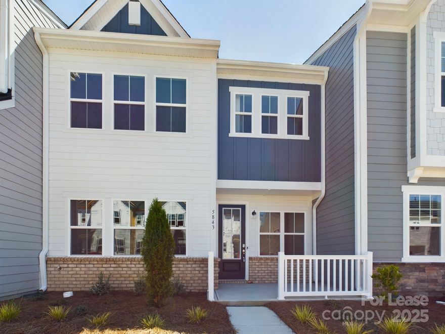 BEAUTIFUL and SPACIOUS 2-story townhome with 3 bed , 2.5 bath is available for rent in THE COMMONS AT FARMINGTON subdivision! Open floor plan with a family room, kitchen, dining area, and powder room on the main floor, with a 2-car attached rear-entry garage. A master bedroom with a stand-in shower and walk-in closet, two additional bedrooms, a full bath, a loft, and a laundry room complete the upper level. Tray ceiling in primary bedroom. Stainless-steel appliances. WALKABLE TO RESTAURANTS. Conveniently located close to I-485 and Rocky River Rd. CABARRUS COUNTY SCHOOLS.