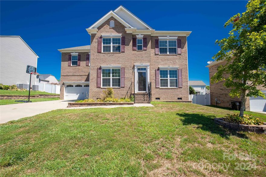 Discover the potential of this charming all brick 4 bedroom, 2.5 bathroom home in Rock Hill. Perfectly located in Norwood Ridge close to the neighborhood amenities. This property offers an incredible opportunity for those seeking to put some personal touches on their dream home. Spacious great room open to the kitchen and breakfast area. Large flex space downstairs, perfect for an in home office with the double glass door entry as well as a huge loft at the top of the stairs. All bedrooms including the primary are located upstairs along with the laundry room. Enjoy time outdoors in the fenced in backyard. Home to be sold as is, sellers will make no repairs. Current neighborhood amenities are set to be renovated in the fall to include a new pool!