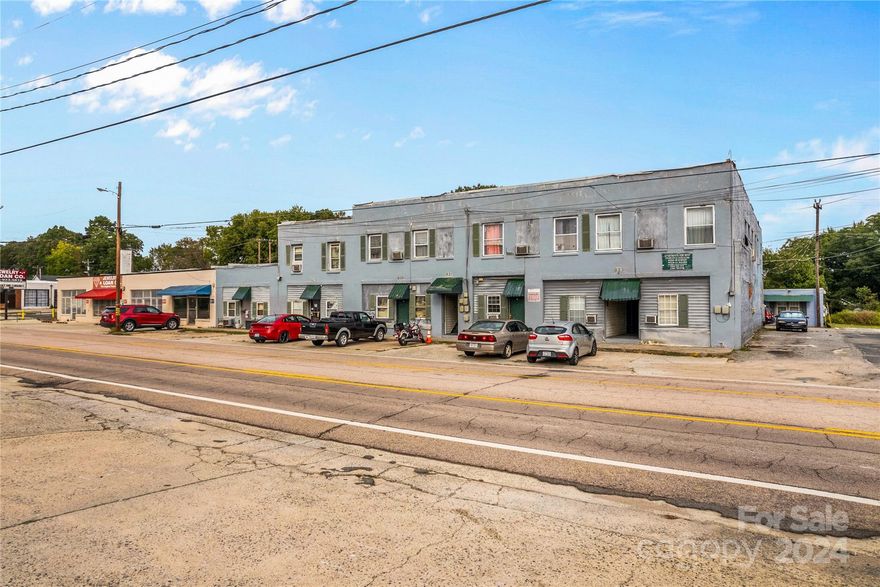 Situated in the heart of downtown Kannapolis, within walking distance to local shops, restaurants, parks, public transportation, and near the Kannapolis research campus and Atrium Health stadium.