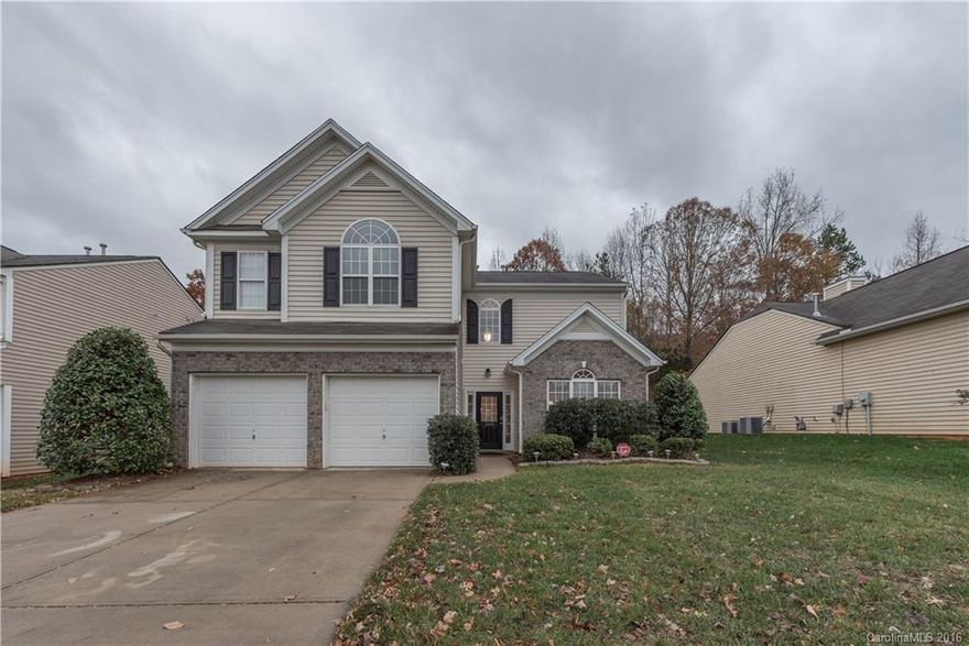 Absolutely stunning home in desirable Legacy Park, this home has it all.Inviting curve appeal from the moment you pull in driveway. Lovely arched rooms welcome you home as soon as you enter the front door. Formal dining & living, Large open living space design. Spacious eat-in kitchen with SS appliances & granite counter tops opens into Great room. Plenty of room upstairs with its large landing area and 4 bedrooms, or use 1 as bonus room/media/play or man cave!!! Level fenced yard with play set.