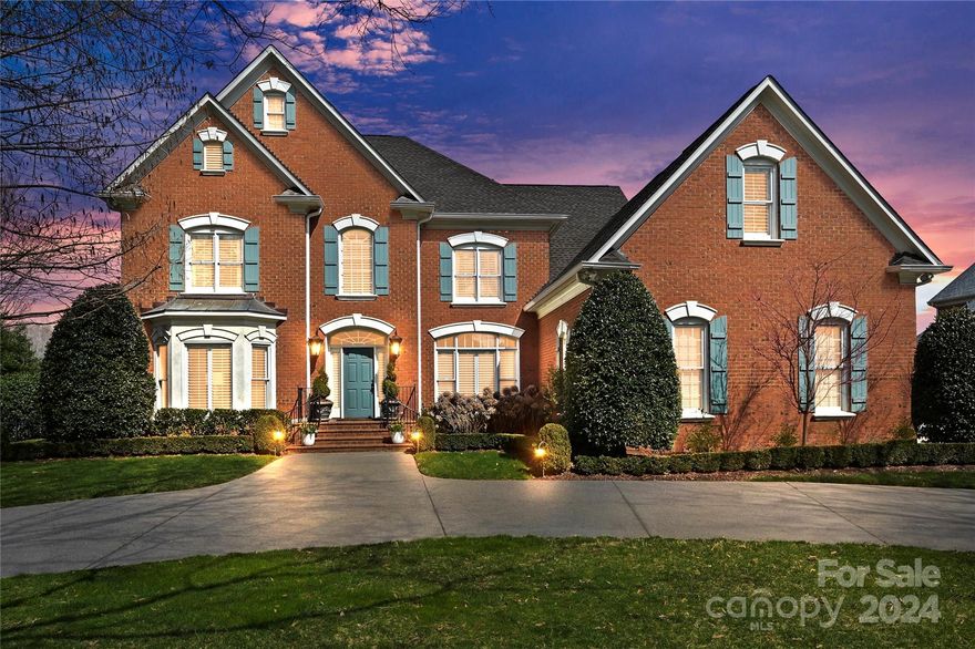 ENJOY RESORT LIVING EVERYDAY! SPECTACULAR PANORAMIC  GOLF VIEWS & THREE LAKES! ELEGANCE ABOUNDS IN THIS VERY NOTABLE CUSTOM HOME. The Dramatic Interior Offers 2 STORY GREAT RM W/FIREPLACE, CUSTOM BUILT INS & CAPTIVATING VIEWS!  ELEGANT Formal Dining w/Wine Bar AND Elegant LIVING RM. NEW CHEF'S KITCHEN  has White Custom Cabinetry,  SS Appliances, Breakfast Bar & Sun-Filled Breakfast. Primary Retreat Offers Luxury Marble Bath & Generous Dressing. Upper Levels Offers- Billiard, Wet Bar & Media/Bonus. Generous Secondary Bedrooms with Updated Baths & Convenient & Private Home Office! Spacious Stone Terrace Spans the Rear, Ideal for Entertaining with Built-in Grilling-- Completely Renovated  Pool with Spa.  Custom Designer Touches Throughout Include - NEW Kitchen, NEW Laundry, NEW HVAC, Designer Lighting & MORE! THIS MAGNIFICENT RESIDENCE HAS IT ALL! WELCOME HOME!