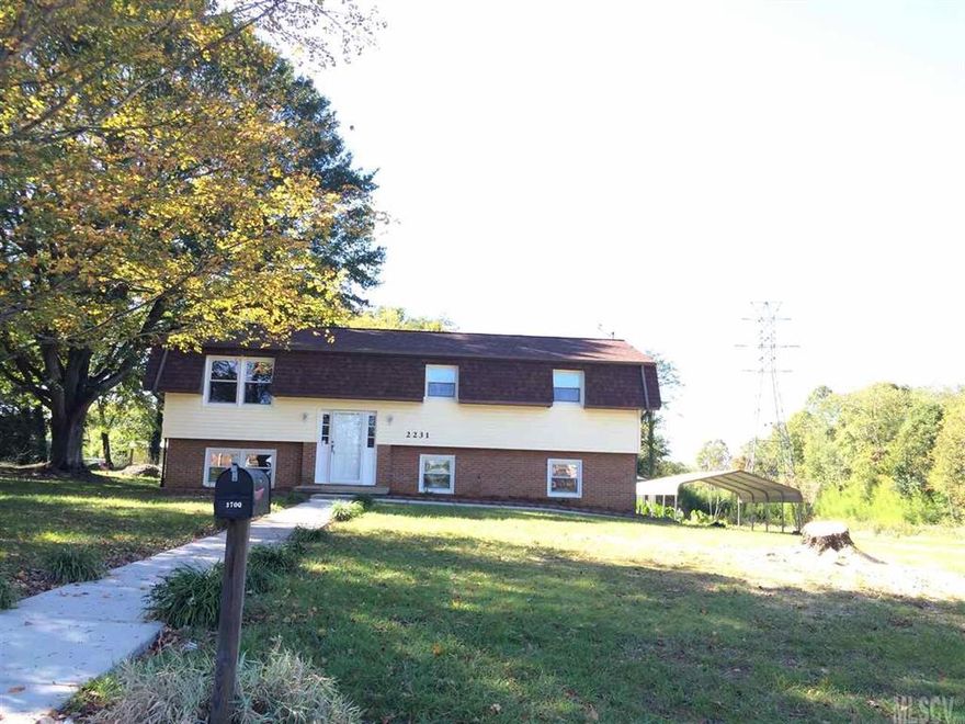 Great Starter Home! Ready To Be Moved In!!! Split Foyer w/4 Bedrooms, Living Room, Den and 2 Full Baths. Freshly Painted, New Carpet Throughout, New Vinyl flooring. New Kitchen Counters, Faucet and Sink. New Whirlpool Stainless Steel Range, Dishwasher and Side-by-Side Refrigerator. Basement Bath Remodeled- New Shower, Faucet, toilet. Den in Basement features Wood Stove. Deck, Patio, Outbuilding, Double Detached Carport. No City Taxes!!