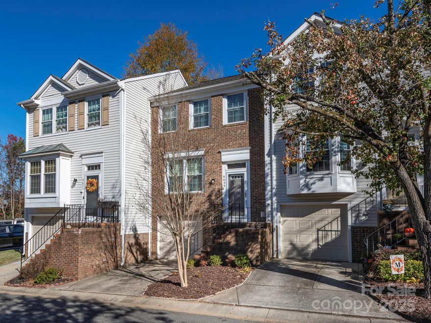 If you're looking for an adorable Townhome in one of the most popular areas in South Charlotte-- you can stop your scrolling!  Come see for yourself this meticulously updated townhome in the popular Sardis Glen community. The home has a fresh, modern feel with new flooring, updated lighting, and a stylish kitchen featuring quartz countertops and an elegant tile backsplash. It’s the kind of space that feels comfortable the moment you walk in.

You’ll also love the flexible lower-level area with its own half bath — perfect for a home office, workout space, or an extra spot to unwind. Walking out to your private fenced-in courtyard is a great bonus, and the attached garage adds convenience and storage.

What do residents love about Sardis Glen?  Glad you asked!  The mature, tree-lined setting coupled with amenities that make life easy, including lawn care, water, sewer, and a community pool covered by the HOA. The location is a huge highlight. You’re within walking distance to shopping and dining, and just minutes to everything happening in Matthews North Carolina, as well as SouthPark and Uptown Charlotte.

It’s a great opportunity to get into a well-updated home in a super convenient location. Easy to love and easy to see — come check it out.