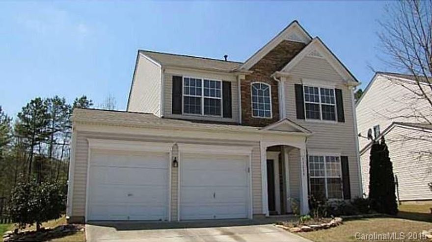 This home's 2-story entry opens to LR and formal DR w/tray ceiling. Kitchen has HWs and features tiered breakfast bar, tiled backsplash and SS appliances. Breakfast area opens to GR w/fireplace and wainscot paneling above. Master suite w/tray ceiling boasts private bath w/dual sinks, garden tub and sep shower, while secondary BRs share full bath w/dual-sink vanity. Built-in cabinets in laundry room and garage provide extra storage. Rear patio w/wooded view. Community pool, playground and tennis.