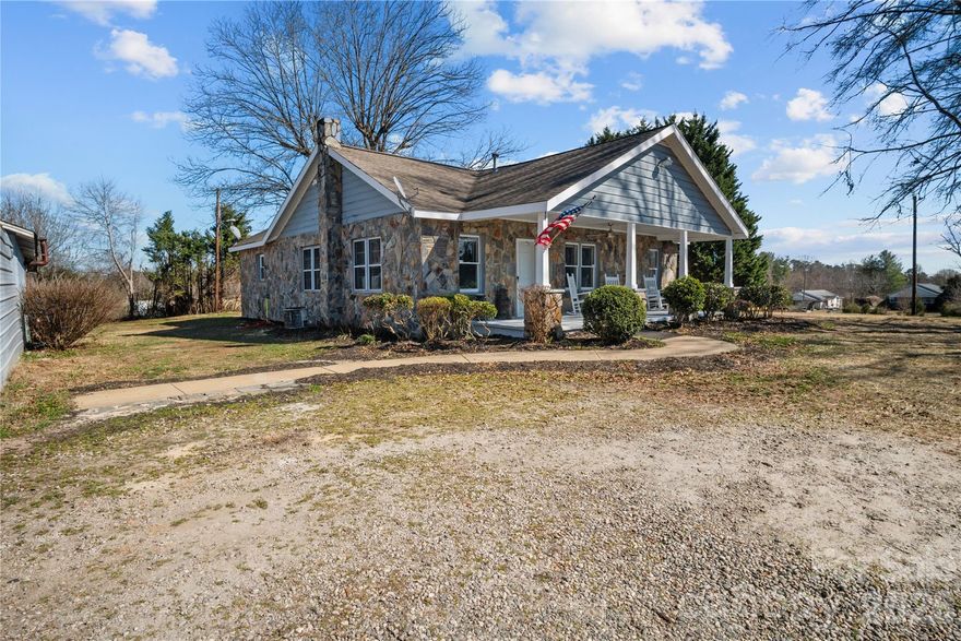 Are you looking for a family compound?  This property has 4 1/2 un restricted acres (3 Lots), 2 houses, and 1 RV Hook-Up site!  Multiple Homes For Sale!!  The main house is a 1940's stone cottage (1953 Big Island) with 2 bedrooms, 1 bathroom, living room, dining room, 1200 SQFT and has been completely updated!!  (Super nice!!)  The 2nd house is a manufactured doublewide on a permanent foundation with 3 bedrooms, 2 bathrooms, living room, dining room and has 1512 SQFT.  The doublewide has been recently painted, has LVP flooring throughout, and butcher block countertops!!  Each home has its own septic tank and well.  Located on Big Island Rd, in the country, this property would work great for buyers needing 2 living spaces, or for an investor looking for a few rentals.  Separate RV Pad is great for guests or a 3rd resident.  Vacant lot on the corner was the old site of  general store!!  Public Water available along Big Island, for future development.   Plenty of room for future expansion!!  Owners would rather sell all together, but would consider separate transactions with the right offer.