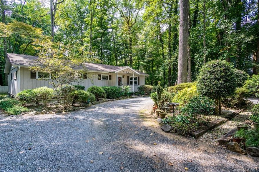 Secluded, private and well maintained! The home sits off the road and is protected by large growth trees and a great landscaping footprint. The yard is fenced and requires minimal mowing. The backyard is very private and ready for a gardeners touch with abundant seasonal and annual shrubbery. Traditional ranch floor plan with additional den space. Home has been very well maintained. Come see for yourself.