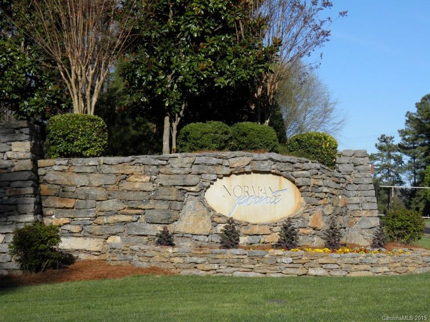 Good building lot in Norman Pointe. Seller has paid sewer & water taps. Located in the custom home section of community. Dry boat storage in community and public boat access within 5 minutes.