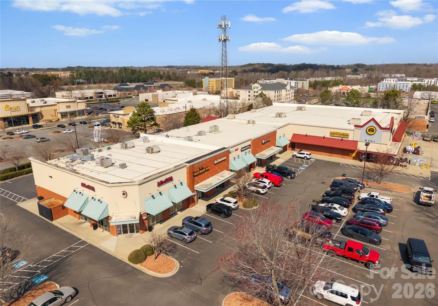 +/- 36,691 SF neighborhood shopping center presents a stable retail investment opportunity in a high-growth Charlotte market. Anchored by Northern Tool + Equipment, which occupies approximately 69% of the GLA, has operated at the property for 20+ years. The asset benefits from long-term tenant stability with lease expirations extended through 2029–2035. Structured with NNN leases and an improved rent profile, the property delivers a clean, durable NOI, supported by service-oriented tenants in a highly trafficked corridor near I-77 and Northlake Mall.