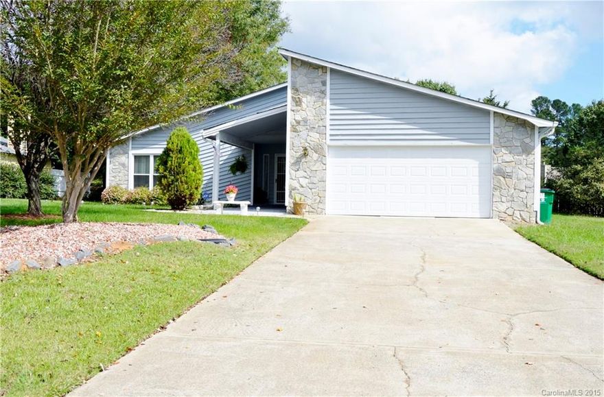 Beautifully maintained open floor plan ranch home located in mature community. Large bedrooms and cathedral ceilings in great room compliment the wood burning fireplace and wet bar. Very cozy and inviting, this property is ready for someone to call home. Located in quiet cul-de-sac