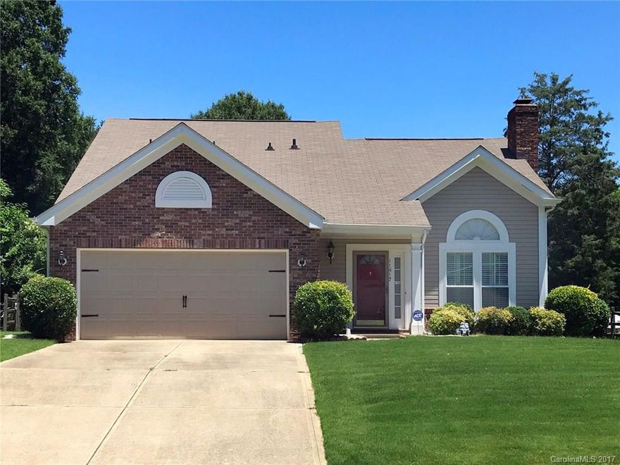 Updated energy efficient one-owner home! Termite bond, appliances, laminate down, ceramic baths, carpet bedrooms, high vanities & commodes, solid top counters, cathedral ceilings up & down, WB brick FP + propane conn., bright interiors. Level lot with great landscaping, fenced yard, 10x16 wood storage bldg with wd floor, 12x16 deck, roof in 2006, Pella sliding glass doors, low-e tilt in windows, composite trim, and 11 months new high efficiency 10 yr warranty heat pump. 5K UNDER APPRAISED VALUE!