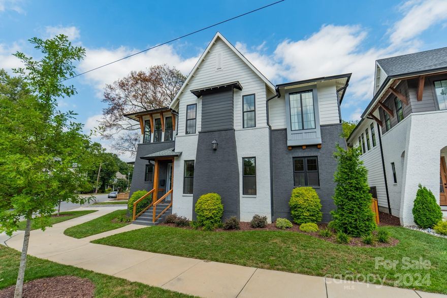 If you're searching for a recently custom-built home in the vibrant heart of NoDa, look no further—this is the one. Just steps away from all the amazing restaurants, breweries, food halls, and amenities that make NoDa a sought-after neighborhood, this stunning four-bedroom, 3.5-bath home with a two-car garage truly stands out. No detail was overlooked in its construction, from the meticulously crafted custom cabinets and premium flooring to the high-end fixtures and state-of-the-art spray foam insulation that ensures comfort and efficiency. The level of craftsmanship and attention to detail throughout this immaculate home is unparalleled. With too many exceptional features to list, this home offers an unmatched living experience in one of Charlotte's most dynamic areas.