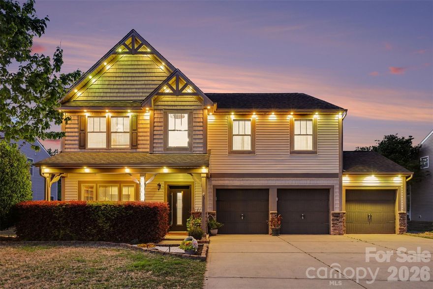 This one seriously has the wow factor. 8068 Bryson Road offers 4 bedrooms, 2.4 baths, 3,153 sq ft, a 3-car garage, and the kind of backyard setup buyers dream about. Inside, you’ll find a home office, formal dining room, open living spaces, and a gourmet kitchen with granite counters and tons of cabinet space opening to an oversized family room. Upstairs has new laminate flooring, and the updated bathroom feels straight out of a luxury hotel with custom tile, glass, and heated floors. But the real showstopper is outside—a custom covered porch with vaulted wood ceiling, stone fireplace, outdoor kitchen, cooler, dual beer taps, and entertainment space overlooking a private backyard. All in a prime Indian Land location close to great schools, I-485, Fort Mill, Pineville, Ballantyne, and endless shopping and dining.