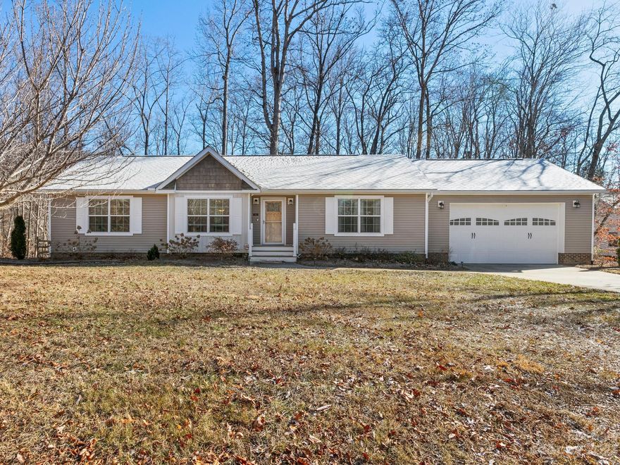 Don’t miss this great three-bedroom, two-bathroom home located in the much sought after Mountain Vista at Luther Cove neighborhood. Located directly on publicly maintained Pete Luther Road, this home has an open concept living area and boasts beautiful living/dining room, hardwood floors and granite counter tops to add a touch of luxury. Stay warm and cozy by the stone fireplace. The private master bedroom features an ensuite bathroom and walk-in closet. Outside, the property offers a 2-car attached garage and fully fenced and private rear yard. Enjoy the community green space and playground. Summer entertaining with friends will be great on your rear deck with hot tub. There is plenty of room for those family holidays too. All of that, and you are only 20 minutes to downtown Asheville.