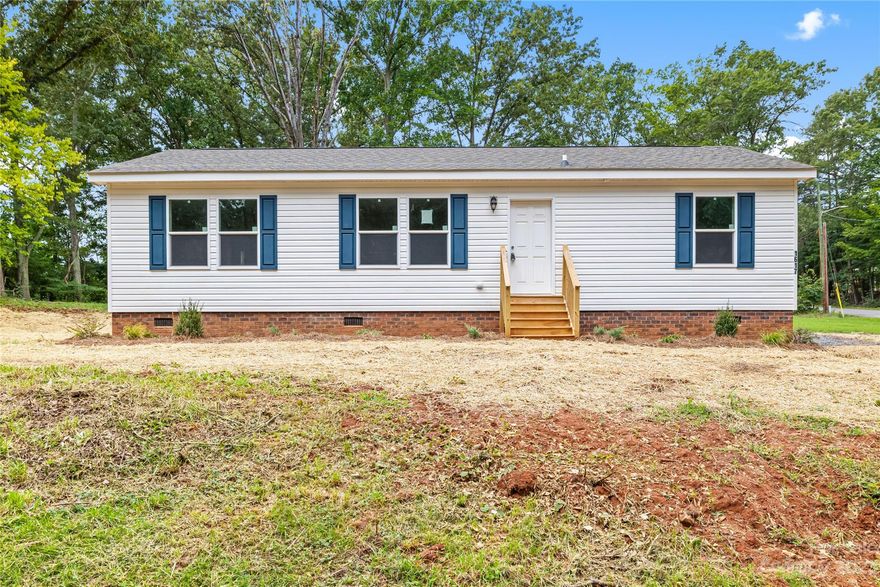 Beautiful new construction ranch home located in a quiet neighborhood in the heart of Statesville. Only minutes from shopping, restaurants, and the highway. Home has 3 bedrooms, 2 full baths, on a spacious lot perfect for family and friends gathering. All kitchen appliances are included and the washer and dryer hook up. This won't last long. See agent remarks regarding concession/closing cost.