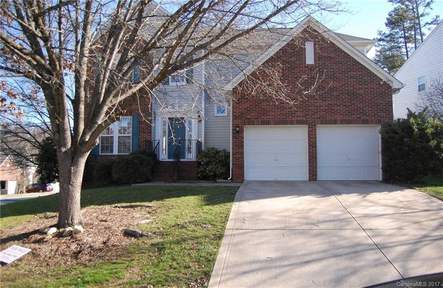 Welcome home!  Light filled two story foyer, formal living and dining room.  Kitchen with granite counter tops open to the two-story great room with gas log fireplace.  Breakfast area with divided light door leads to the 2-tier deck and fenced yard.  Roomy master suite with trey ceiling and master bath with dual sink vanity, garden tub and separate shower.    Seller is providing a one year home warranty.