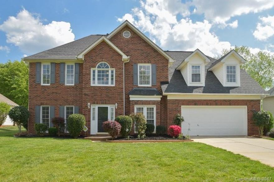 This immaculate home on a large flat lot is move-in ready! The updated kitchen is stunning...refaced white cabinets, porcelain tile floor, subway tile backsplash, granite, SS appl, gas stove, new hardware & lighting. Inviting family room w/gas fireplace. New A/C May, 2017. LR can easily be converted to a home office. Spacious master bedroom can accommodate a king size bed & much more. Great Matthews neighborhood across from Squirrel Lake Park & the Greenway. Seller has active RE license in FL.