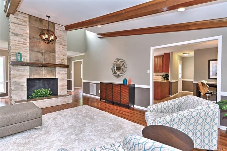 This captivating listing will not last long.  This home is newly remodeled from top to bottom, upgraded features include granite countertops, stainless steel appliances in the kitchen and engineered bamboo flooring throughout the living area.  This updated home is complete with new HVAC and roof.  Listing is located a short drive from the desirable South Park area and across the street from the gorgeous James Boyce Park.