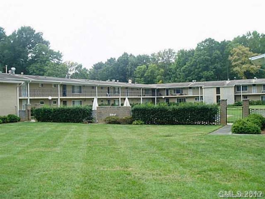 Amazing location!  Walk to your favorite restaurants and shops.  Great schools!  PETS WELCOME!  Main level unit, large 3 bed, 2 baths condo with large master & closet.  Unit has plantation shutters.  Freshly painted in neutral.  Carpets have been professionally cleaned.  Front door looks out into green space with pool.  Includes covered parking spaces plus open parking spots.  Water, sewer and basic cable included in HOA. Coin W&D in building 50 feet away, secured room.  Available now! Must see!