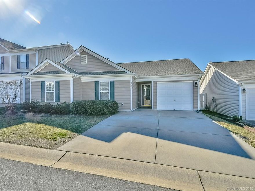 Absolutely Delightful RANCH with Privately Enclosed Back Yard & Patio in Swim Neighborhood. Sunlit Great Room with Patio view, gas fireplace and TV Niche. Dine at the Breakfast Bar, Breakfast Area or formal Dining Room. Cozy Master with Private Bath and walk-in shower. Full Laundry Room. Ceiling fans, wood blinds, & ample attic storage area. Wonderful location near Charlotte & Ballantyne!