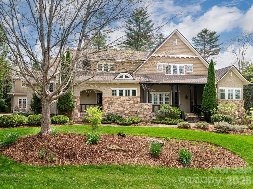 Welcome to 36 Ramble Way, where everyday life feels like a luxury retreat. At the center of the property is a stunning private saline pool and lushly landscaped outdoor living area, framed by a spacious 4-bedroom main home with dual staircases and an inviting 2-bedroom, 2-bath guest cottage—perfect for guests, multigenerational living, or a private work-from-home haven. The main-level primary suite, office, and upstairs family, exercise, and bonus rooms offer exceptional flexibility. This home is located across from Longmeadow Park and enjoys full access to The Ramble’s amenities: the Living Well Center with fitness facilities, tennis, pickleball, a community saline pool, and Bocce, plus neighborhood parks and miles of wooded trails. This premier gated community features 24-hour security and no city taxes behind the gate.