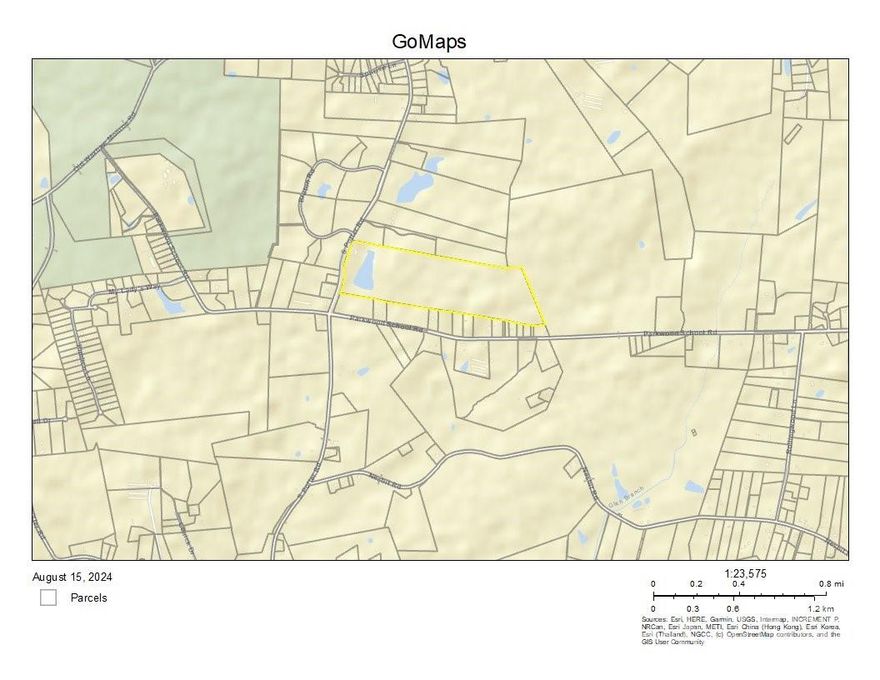 Beautiful property just miles from the booming Waxhaw, NC area.  Large pond on the property. Entrances from both Potter Rd and Parkwood school road. Great location! So much room for activities!