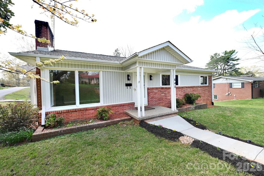 Your search ends here! This move-in-ready, updated 3-bedroom, 2-bath brick home sits on a desirable corner lot and is packed with upgrades. Enjoy a beautifully renovated kitchen and bathrooms with granite countertops, refinished hardwood floors in the bedrooms, brand-new appliances, fresh paint, 4 season climate controlled sun room, newly poured walkway to connect with sidewalks leading to a city park. Conveniently located close to shopping, and offering easy access to I-40. The property also includes a utility building, partially fenced in yard, a detached 2-car oversized garage, and an additional garage space in the basement. This is a wonderful home that’s ready for its next owner—schedule your appointment today!