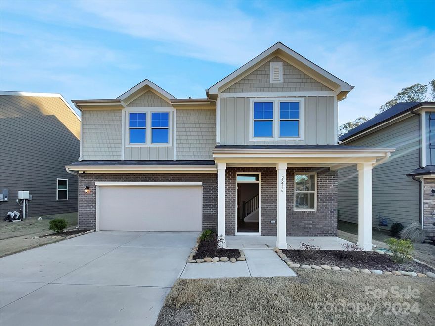 Welcome to this charming home with a cozy fireplace, offering warmth and ambiance throughout the spacious living areas. The natural color palette creates an inviting and serene atmosphere, ideal for relaxation and comfort. The kitchen boasts a center island and a nice backsplash, creating a functional and visually pleasing space for culinary adventures. With other rooms for flexible living space, this home accommodates various lifestyles and preferences. The primary bathroom features a separate tub and shower, double sinks, and good under sink storage, ensuring convenience and organization. Step outside to the fenced backyard, complete with a sitting area, perfect for outdoor entertainment and enjoyment. With fresh interior paint, this home feels bright and welcoming. Don't miss the opportunity to make this your dream home!