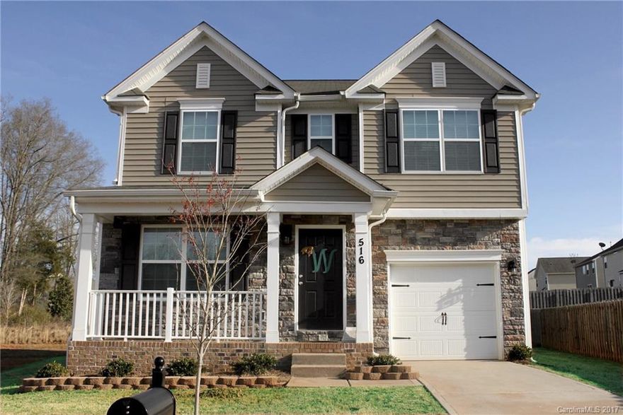 Beautiful home is nestled in a cul-de-sac and features a formal living and dining room area, large great room with fireplace. Luxury kitchen with castled cabinets, granite counter tops and stainless appliances. This home has four large bedrooms upstairs, including a master suite with a walk-in closet, separate shower and garden tub. Community has a swimming pool.