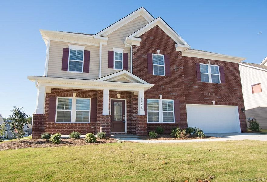 Absolutely STUNNING!! NEW home!! Seller's loss is your gain. HUGE corner lot with flat backyard. Five bedrooms with the master on main!! Almost 4000 square feet of home with all of the upgrades. Compare price against price to build. Get a deal and skip the build time! Coffered ceilings, wainscoting, surround sound speakers throughout home. Hardwood floor, gas logs, open floorplan.