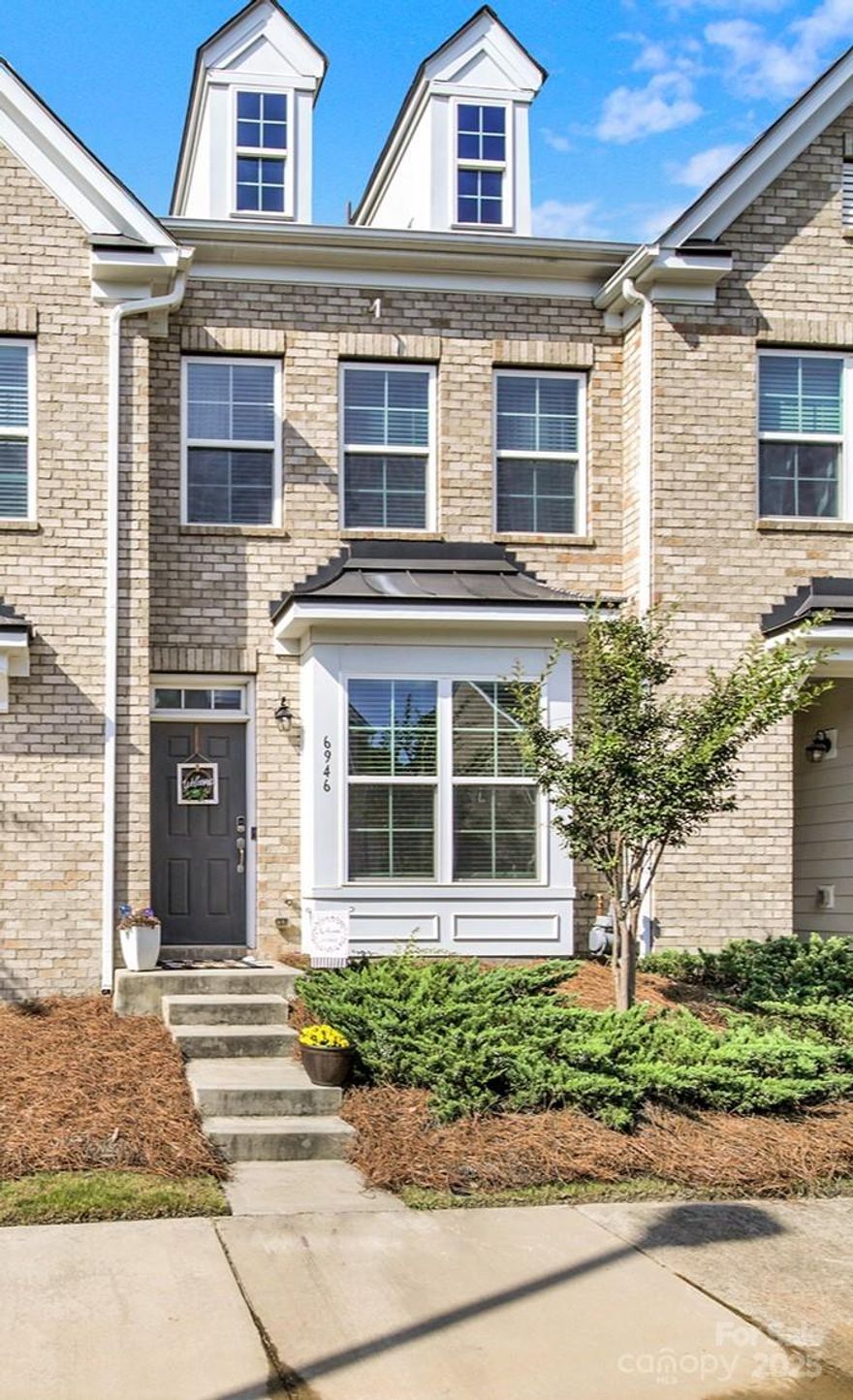 Work-Live & Play by starting your next chapter in this beautiful Rea Farms townhome- just steps away from all that Rea Farms & Waverly have to offer!  This home & community are what you've been waiting for! 

**The seller is open to selling the home fully furnished—imagine the possibilities!** 

From the moment you open the door, you'll be welcomed by an open floor plan, designed for modern living with updated lighting throughout.  My kitchen features ample cabinetry, a spacious island, granite, SS appliances, a Frigidaire refrigerator & a gas stove- perfect for cooking & entertaining. Upstairs, the primary suite offers a serene retreat with lots of natural light and a stylish en suite. A versatile flex space on this level is ideal for a home office, loft or a workout area. On the 3rd floor, you'll find my 2nd bedroom with it's own en suite, a walk in closet, plus convenient attic storage nearby. Now- head back down to the main level and step outside through the sliding glass door to your private patio oasis! The paved patio & pergola set the scene for cozy fall evenings and memorable gatherings with loved one's. This home is made for both comfort & entertaining!  Come tour me and imagine how perfectly it could fit your lifestyle! I hope to see you soon!