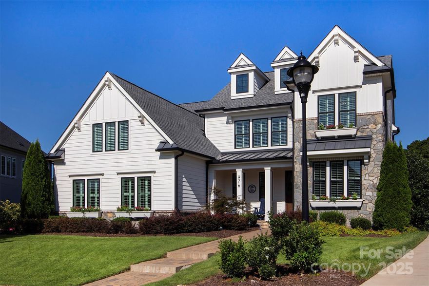 Ready for your little piece of paradise? Step into this incredible build by Classica Homes. This luxury home has everything you could hope for in the exclusive neighborhood of Granary Oaks. The moment you walk in the door you can see the level of quality and expert craftsmanship that this home exemplifies. The floorplan and design is so carefully crafted and thought out for comfortable living. The entry way leads you to a front office which is secluded with french doors for maximum privacy when you need it. There is a half bath right off the office area and is great for guests to access as well. Then follow the entryway as it opens into an expansive living area. This is open floorplan living at it's best. The kitchen, dining, and great room area are within the same living space which makes entertaining an absolute joy. There is a finely appointed kitchen with a large island, Gas range/oven, potfiller and satinless steel decorative hood. The island is accented in a beautiful blue hue that lends a calming effect to the entire space. The dining area is spacious and can accomadate a large table. Plantation shutters are throughout the entire house! This room is adorned with decorative waiscoating. Now on to the great room, which the sellers  has added custom built-ins flanking the gas log fireplace, and a Landmark wine frig. The primary suite is tucked at the back of the home for maximum privacy. You will be impressed with the primary suite and elegant ensuite. It has a massive shower with a rain shower head and an additonal head, large bench seat, and gorgeous  vertical decorative tile border. The primary closet has custom built-ins with tons of storage and just steps away is your laundry room for extra convenience. There is a cute drop zone and an additional office space downstairs right off the large walk-in pantry. The upstairs is nicely appointed with 3 additional bedrooms, each with their own baths and a very large bonus room area. Don't miss the additional 244 sq. ft of floored walk-in attic space that will hold all your addittiona items without ever climbing any attic stairs! Now for the pie'ce de resistance, step outside the greatroom into your backyard heaven. As you open the staking slider doors you enter the enclosed covered side porch with a gas fireplace, heaters, and retractable screens that completely enclose the space. Then venture out into where the real fun begins. This backyard speaks for itself. The sellers have spared no expense in what they created in the oversized backyard in this neighborhood. From the expansive, heated, salt water pool , with tanning shelf, fire bowls, and hot tub/spa, to the putting green, playground area, and firepit located in the back of this fully fenced backyard. This backyard has extensive landscaping that the sellers have thoughtfully placed for maximum privacy for the homeowner. You will not be disappointed with anything this home has to offer!