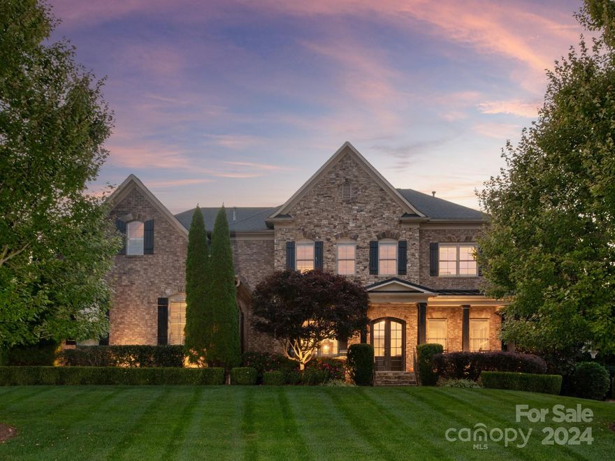 Fabulous floor plan offered in this popular John Wieland residence. Private lot situtated behind the gates at Longview Country Club. This home has the perfect set up with a main level guest suite and large open floor plan great for entertaining. Enjoy the chef's kitchen with ample counter space and storage featuring a large island, walk-in pantry and separate breakfast area. The kitchen flows seamlessly into the keeping room with vaulted ceiling and beautiful stone fireplace. Upper level primary suite is generously sized and features his/hers walk-in closets. All secondary bedrooms have private baths,walk-in closets and access to bonus room. 3rd level flex space has full bath and perfect as recr room, office or playroom. The rear yard is fenced and has a private, tranquill setting featuring a custom pool with waterfall stone accent and covered patio perfect for morning coffee or watching pool activities. Community amenites: tennis, fitness, dining, pools & optional golf membership.