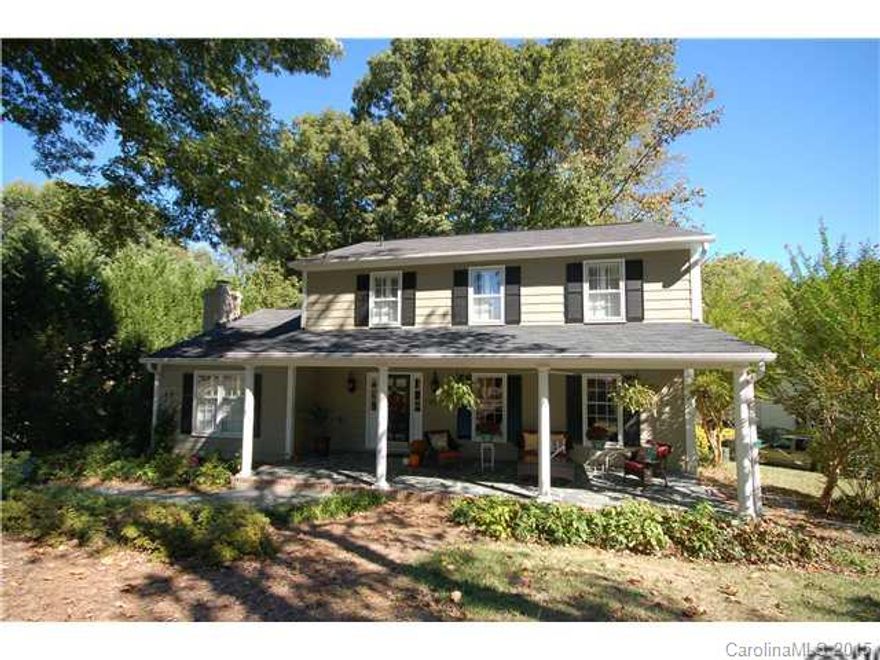 This beautiful 4 bedroom, traditional home is located in the greater South Park area. Wonderful, spacious front porch-perfect for entertaining. Updated kitchen with granite counter tops, stainless appliances, travertine back splash and custom cabinets. Hardwood throughout house. Den is large and comfortable and has built-in desks and bookshelves and fireplace. Fenced yard. Great location close to all major stores.