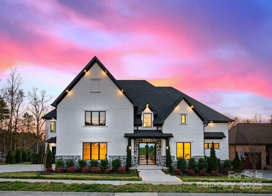 Welcome to the ultimate in luxury  ... this French country modern new construction home has it all! Well thought  design features expansive Great Room with soaring white oak plank ceiling opening to Gourmet Kitchen that's designed for cooking + entertaining at the highest level. Main level Primary suite with stunning bathroom and ample walk-in closet with cutom built-ins. 2nd floor has secondary bedrooms all with en suites, open Recreation /Family Room with bar/kitchen, Theater Room and huge Flexspace Room.  Covered veranda with outdoor kitchen looks out to gas fire table with seating and expansive custom pool with spa ... true luxury with multi water features and glass rail wall. From the high-end finishes; luxury tile + stone, wide plank white oak floors up & down, custom floating staircase , beautiful modern lighting to the wine vault and 2 laundry rooms, the builder spared no expense! Desirable location close to popular shops and restuarants ... this is a DO NOT MISS opportunity!