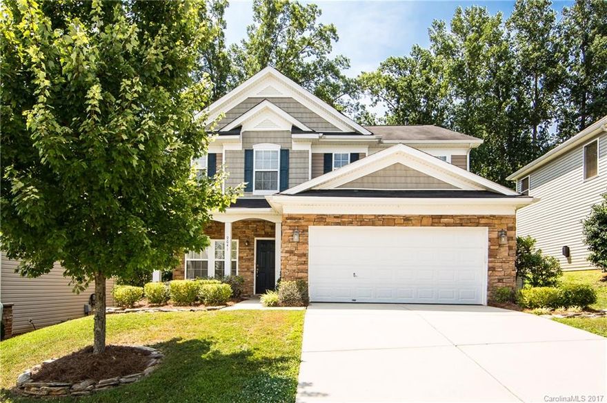 Beautiful and spacious three bedroom home.  Over-sized bedrooms with additional storage in master closet.  Open floor plan with nicely landscaped yard.