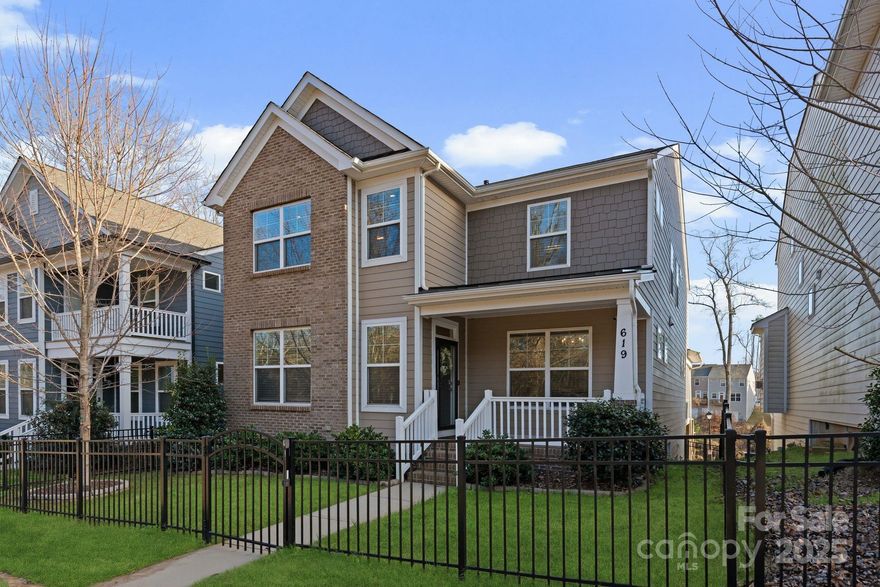 Welcome to 619 RL Stowe Road, a beautifully maintained 4-bedroom, 3-full-bath home offering space, flexibility, and an unbeatable Belmont location. With 2,744 square feet of finished living area plus an additional 538 square feet in a partially finished basement, this home provides an easy opportunity to add valuable square footage and customize to your needs—perfect for a bonus room, home gym, or additional living space. The thoughtful floor plan offers generous room sizes, abundant natural light, and comfortable flow for both everyday living and entertaining. A two-car garage adds convenience, while the fenced front and side yards provide privacy, outdoor enjoyment, and space for pets or play. Ideally located just steps from the Harris Teeter shopping center, dining, and everyday conveniences, this home also places you close to all that charming Belmont has to offer—parks, schools, shops, and community events—while maintaining easy access to surrounding areas. A rare opportunity to own a spacious home with expansion potential in one of Belmont’s most desirable locations.